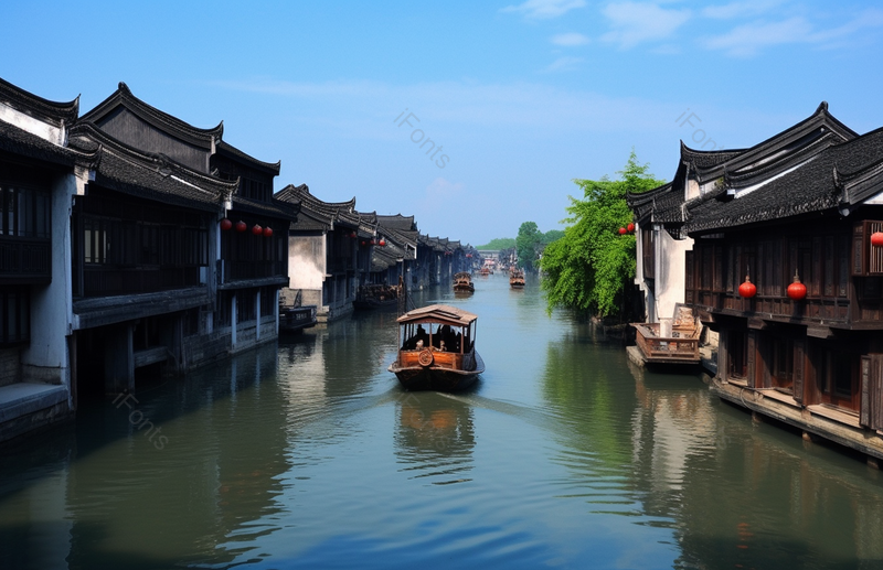 传统著名景点乌镇水乡风景摄影,高清,摄影图,摄影图片,图片大全,摄影图免费下载